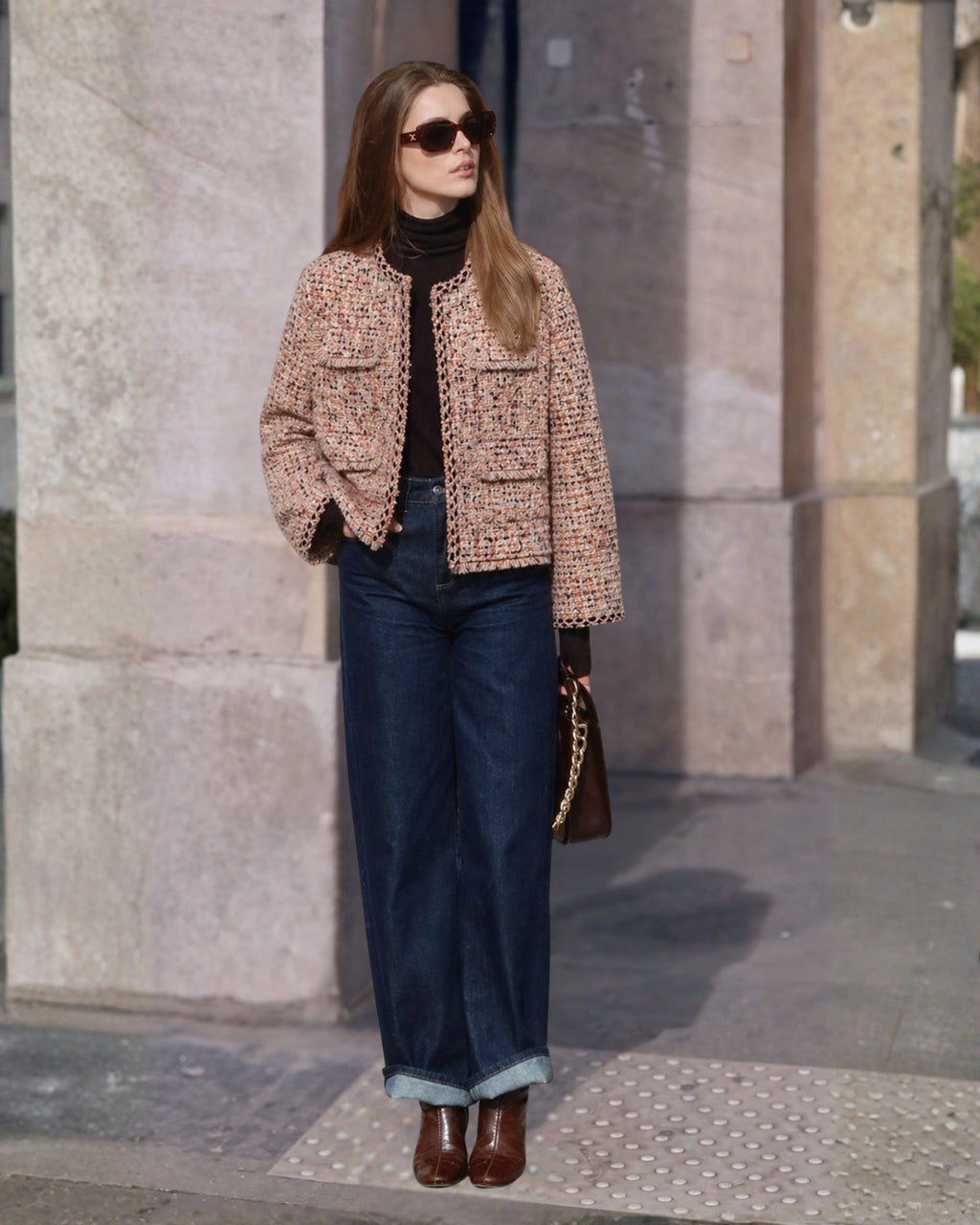 CHAQUETA TWEED