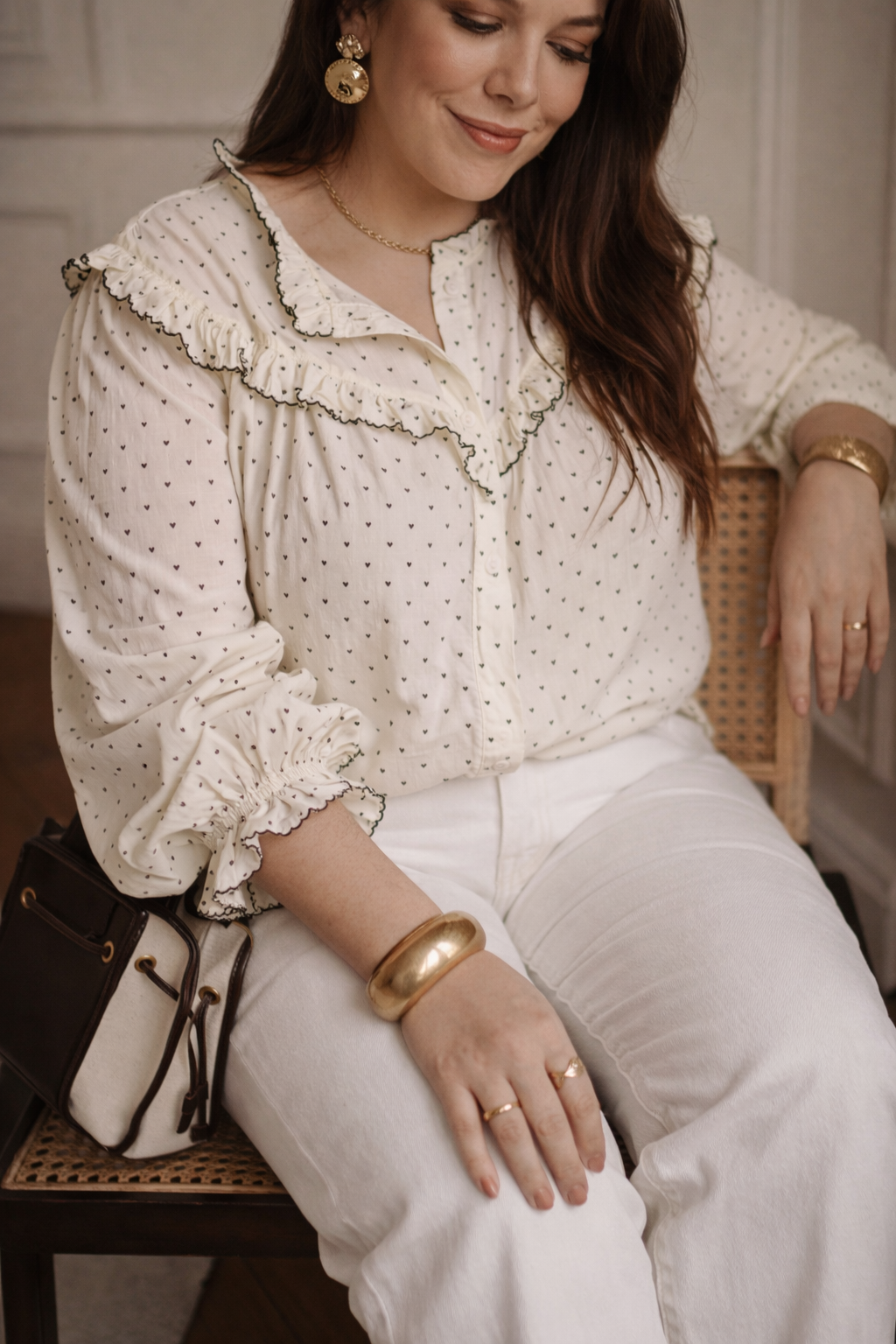 CAMISA CORAZONES - TALLA GRANDE