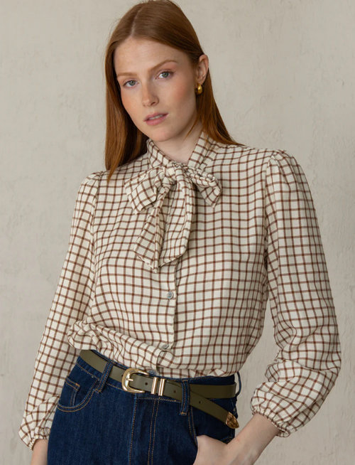 CAMISA CARLOTA CUADROS