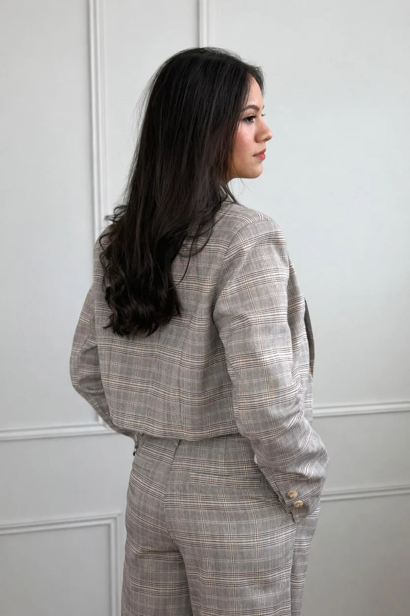 CHAQUETA CUADROS