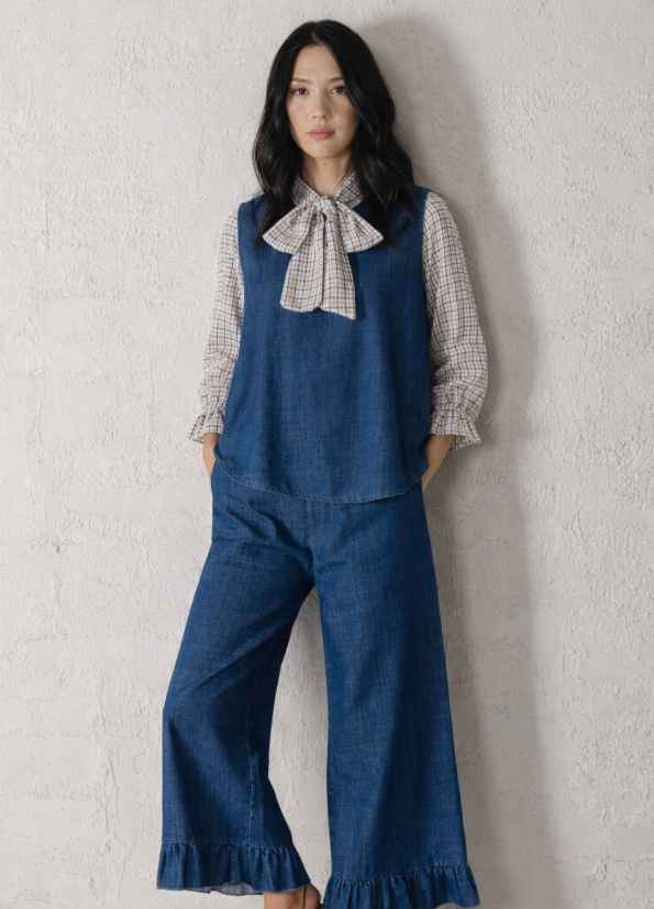 CHALECO VICTORIA DENIM