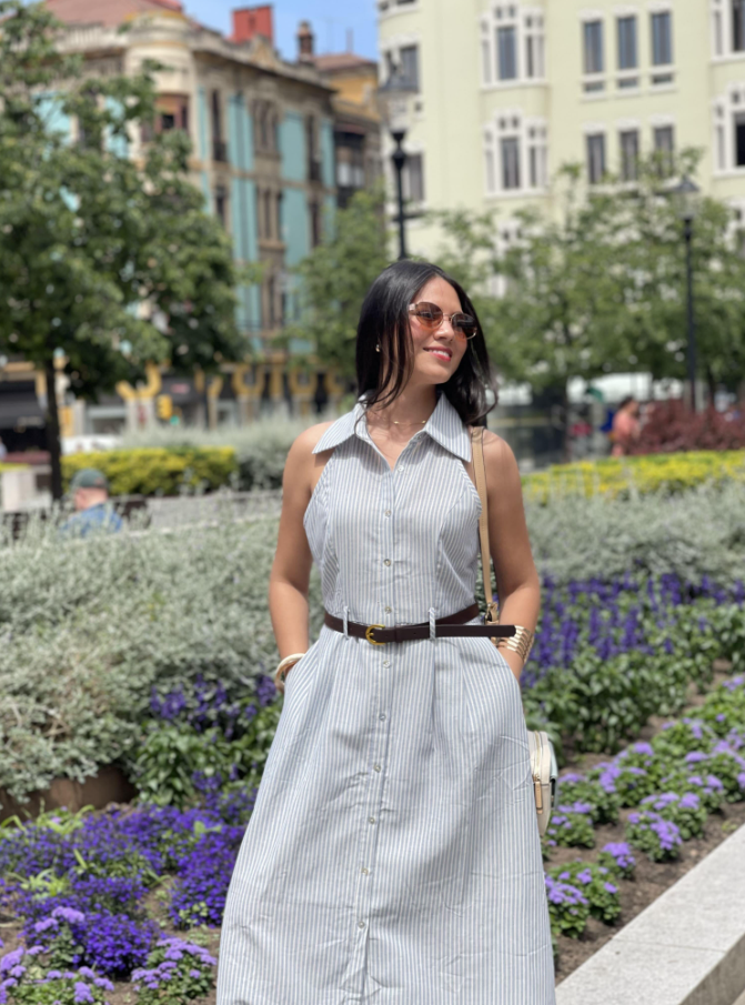 VESTIDO CAMISERO RAYAS