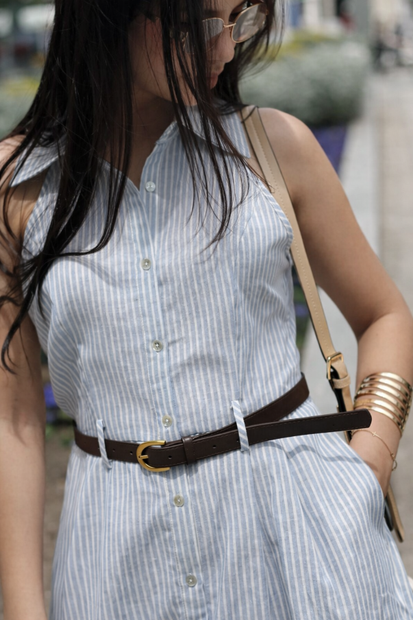 VESTIDO CAMISERO RAYAS