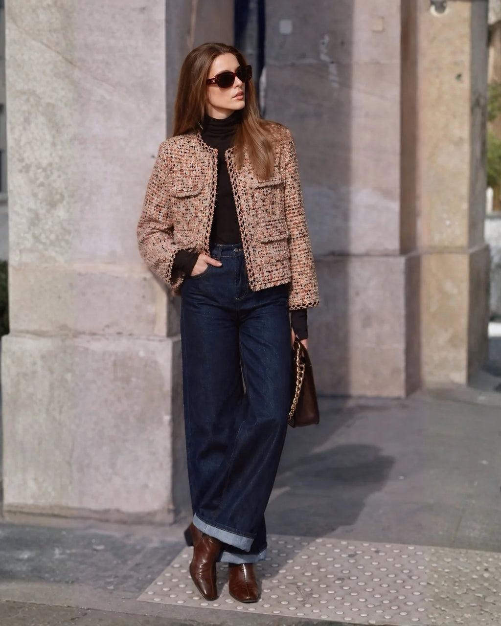 CHAQUETA TWEED
