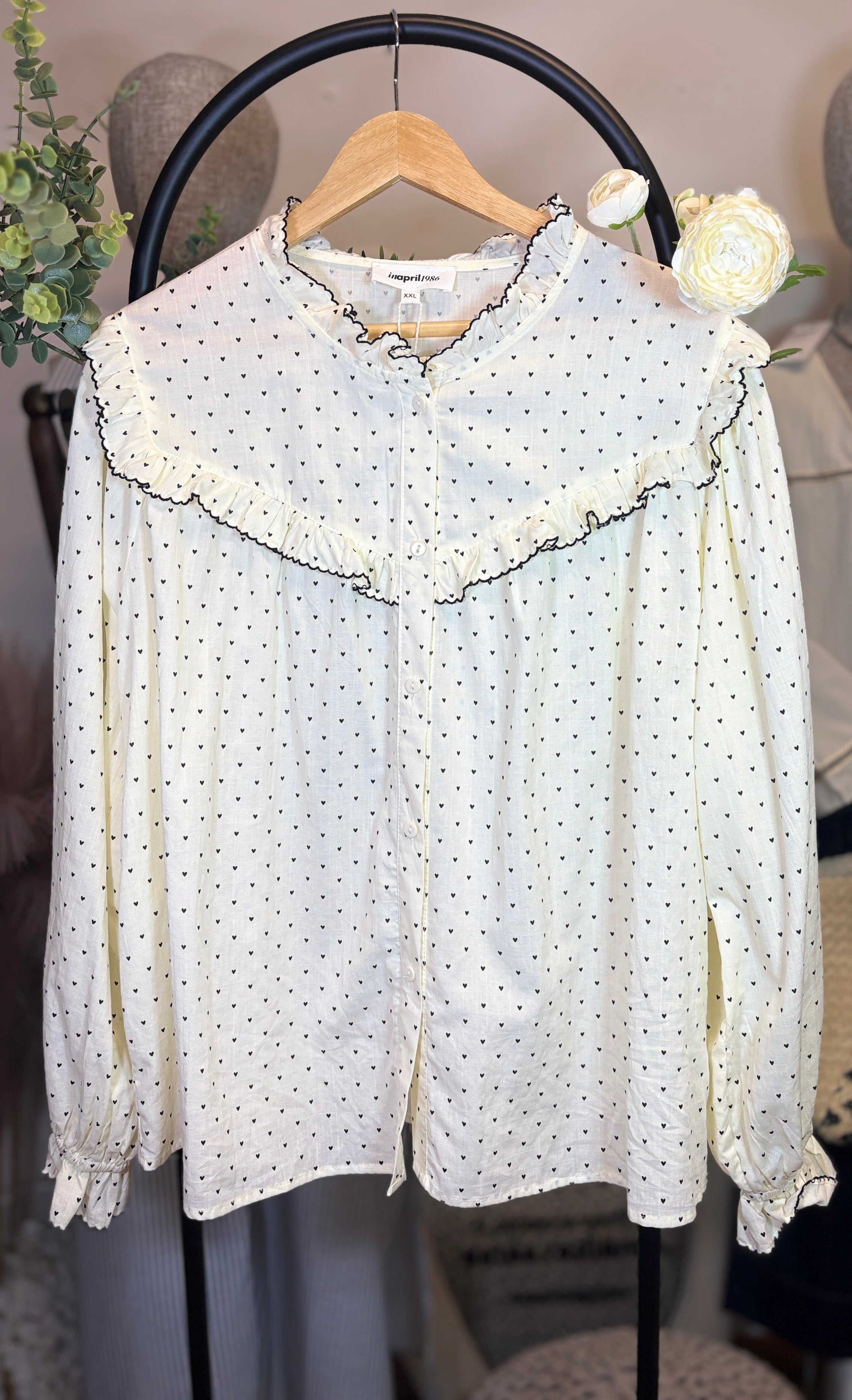 CAMISA CORAZONES - Curvy