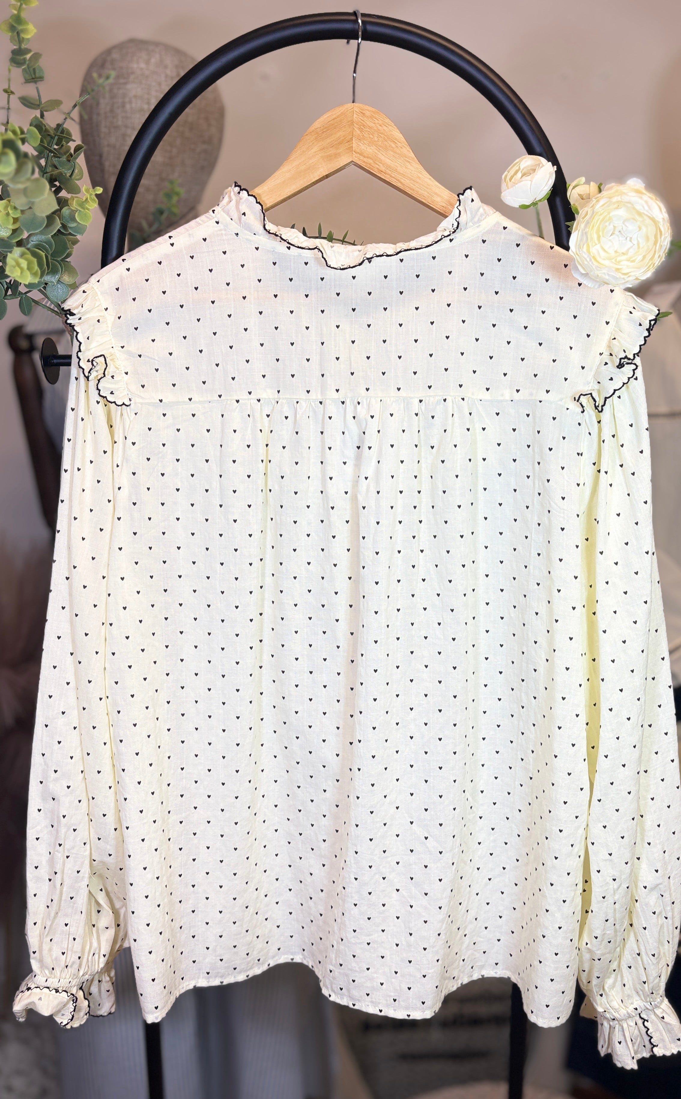 CAMISA CORAZONES - Curvy
