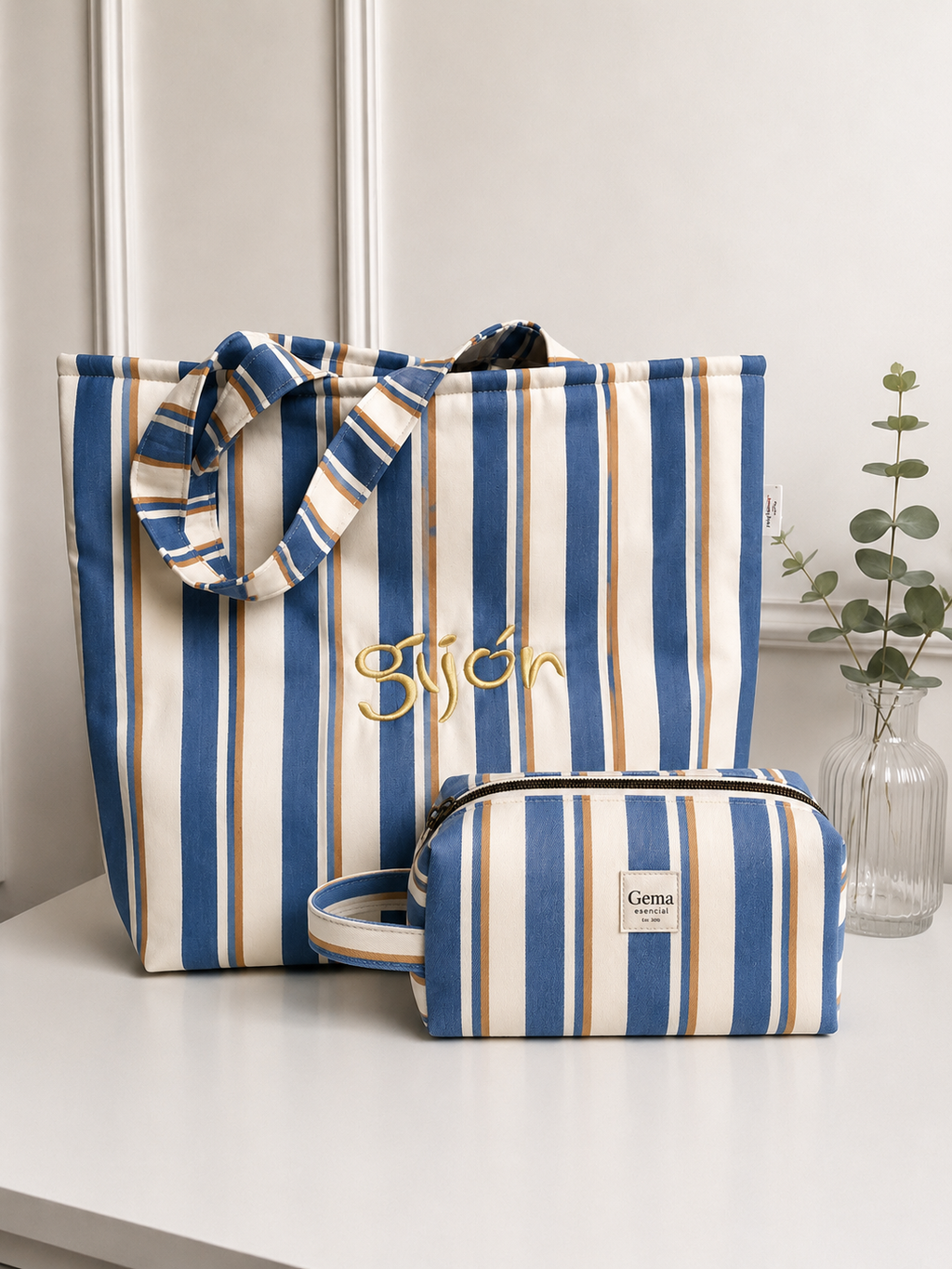 TOTE BAG + NECESER