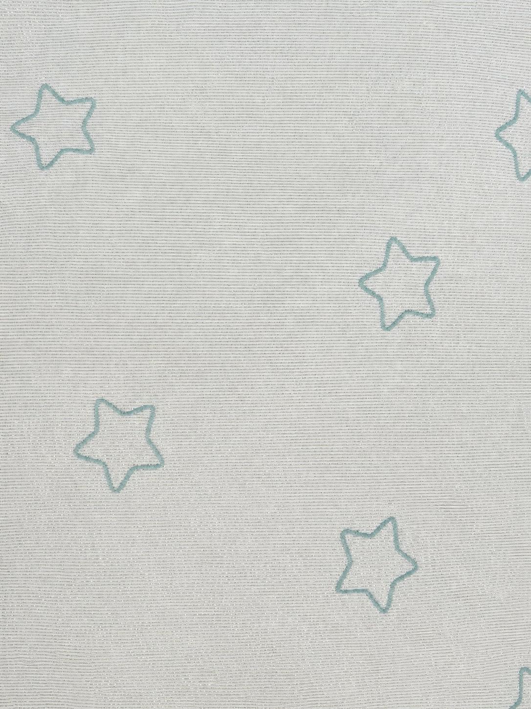 MOISES DE BAMBU JACQUARD ESTRELLAS VERDE MENTA
