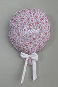 GLOBO DE TELA POPELIN FLORAL PERSONALIZADO