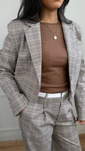 CHAQUETA CUADROS
