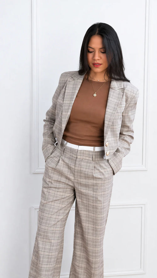 CHAQUETA CUADROS
