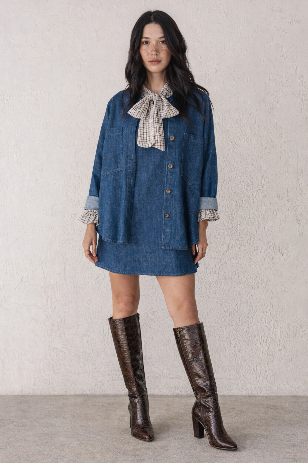 VESTIDO DENIM