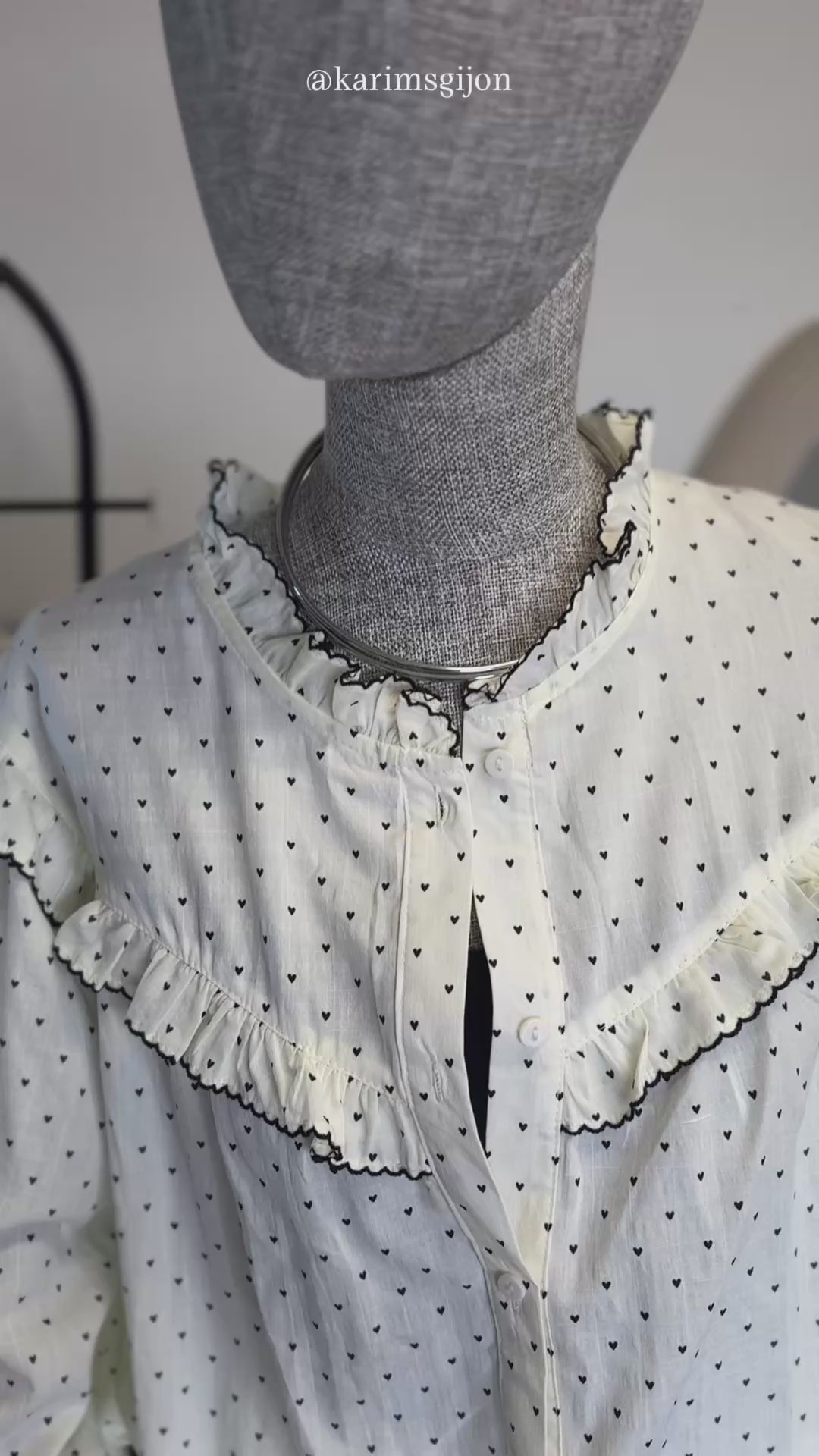 CAMISA CORAZONES - Curvy